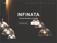 Tablet Screenshot of infinata.com